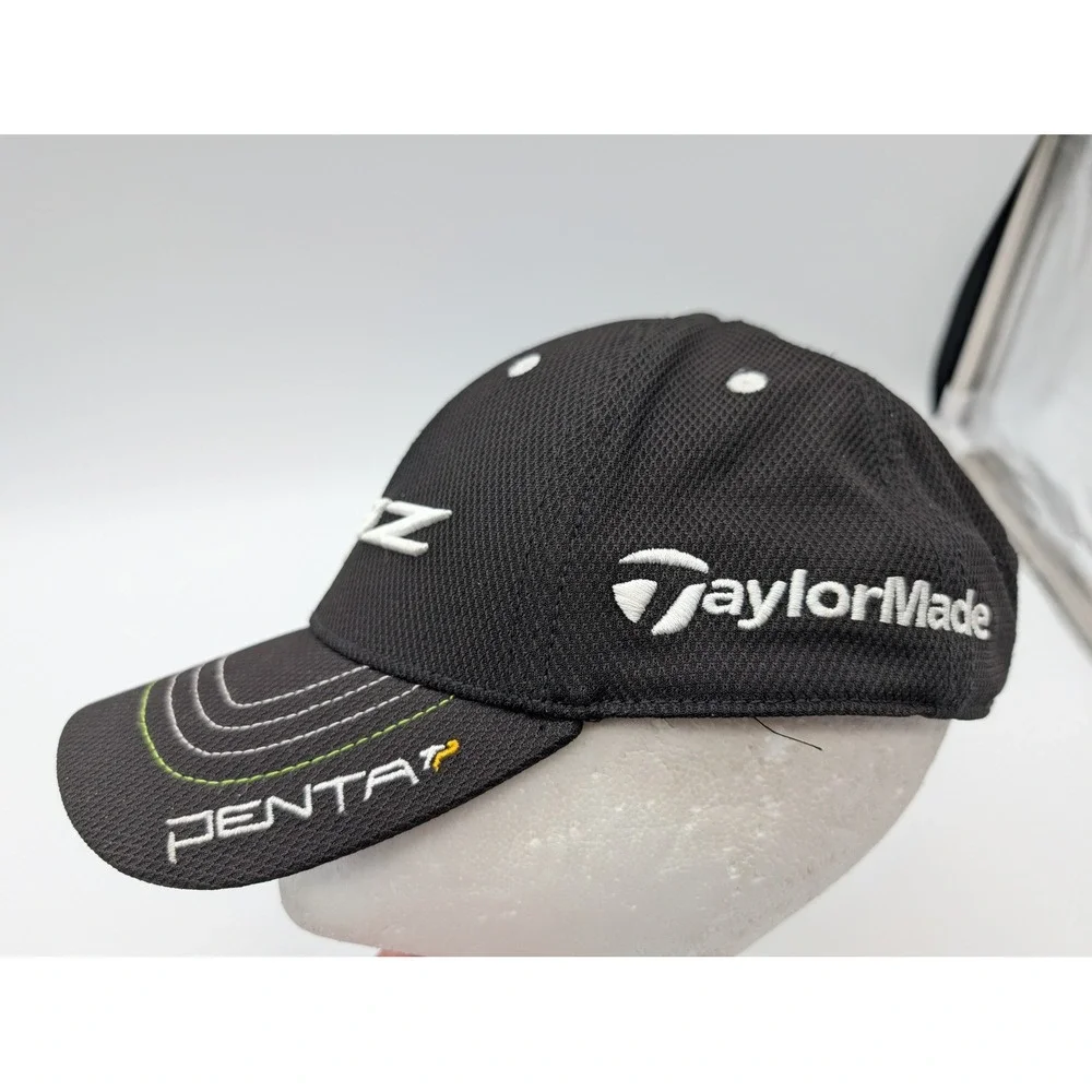 TaylorMade RBZ RocketBallz Golf Hat Black Mesh Adjustable Penta TP Cap